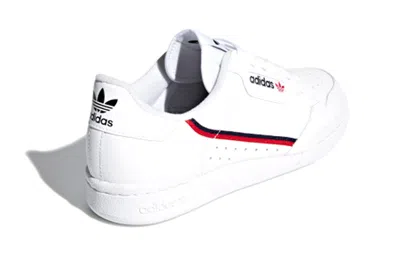 Adidas Originals (ps) Adidas Continental 80 J 'white Navy Scarlet'