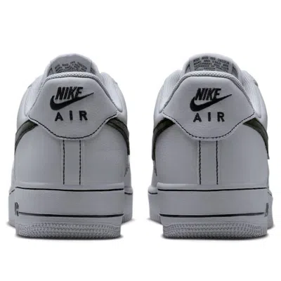 Nike Air Force 1 Sneakers With Contrast Stitch Detail In Gray