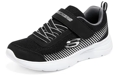 Skechers (gs)  Microspec Gorza Shoes 'black White'