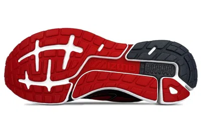 Mizuno Pi Knit Low Top Running Shoes Black/red In Multi