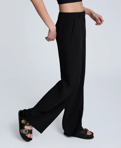 Kenneth Cole Luxe Twill Wide Leg Pant