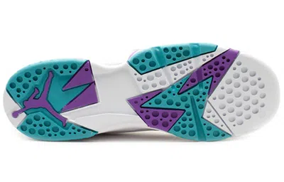 Air Jordan (gs)  7 Retro 'neutral Grey Blue' In White