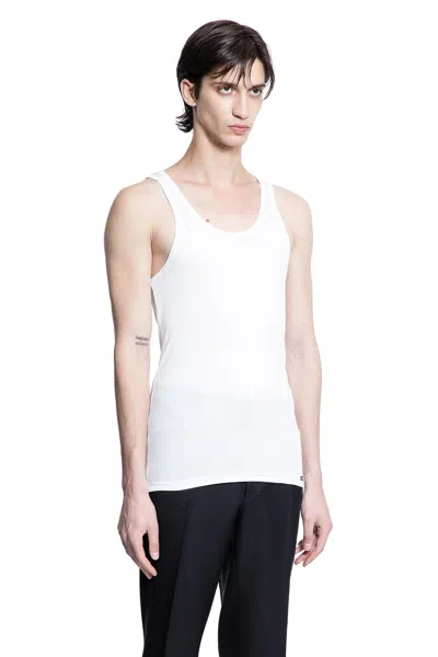 Tom Ford Sleeveless Crewneck T-shirt In Multi