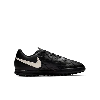 Nike (gs)  Jr. Tiempo Legend 8 Academy Kids' Shoes Black/white In Multi