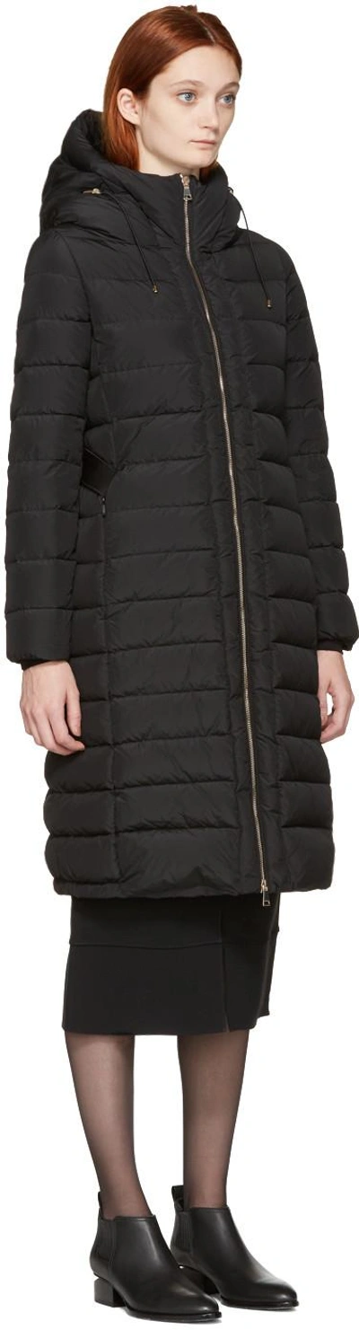 Moncler Imin Long Quilted Puffer Coat, Black | ModeSens