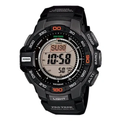 Casio Sports Solar Powered Mens Black Digital In Black