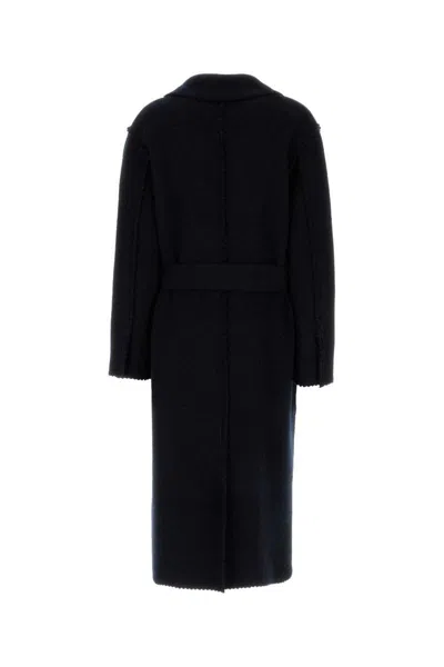Max Mara Coats In Blue