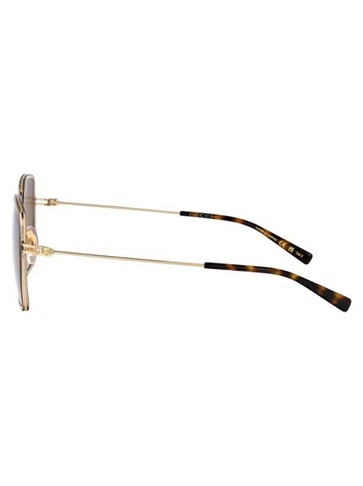 Gucci Sunglasses In Beige-gold-brown