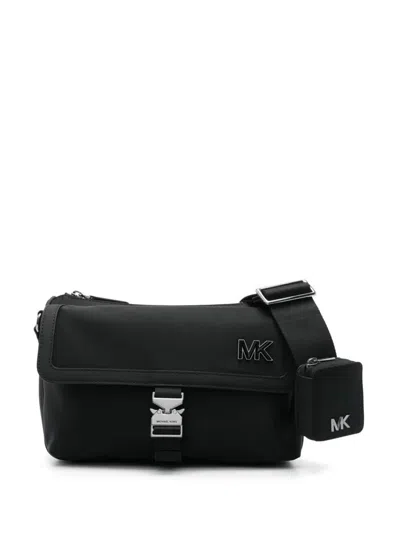 Michael Kors Aviator Flap Messenger W Pouch Bags In Black