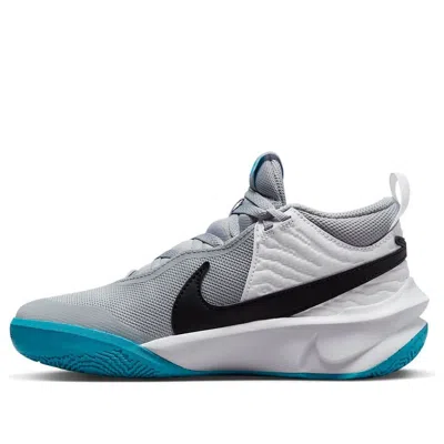 Nike (gs)  Team Hustle D10 'grey Blue Lightning'