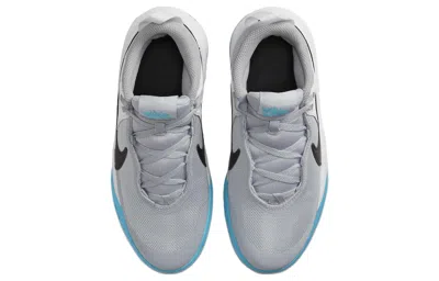 Nike (gs)  Team Hustle D10 'grey Blue Lightning'