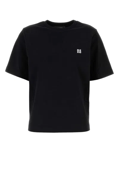 Dsquared2 Two-tone T-shirt Set In Black