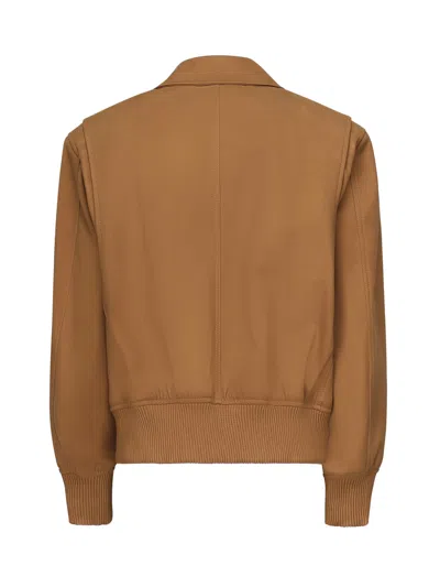 Stella Mccartney Pointed Collar Field Jacket