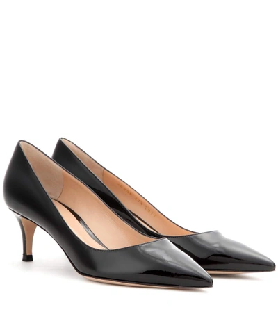 Gianvito Rossi Gianvito 70 Black Leather Pumps