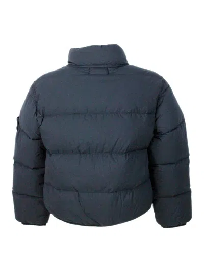 Stone Island Jacket In Blue