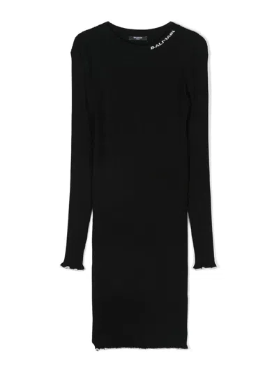 Balmain Dress In Black