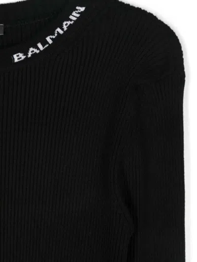 Balmain Dress In Black