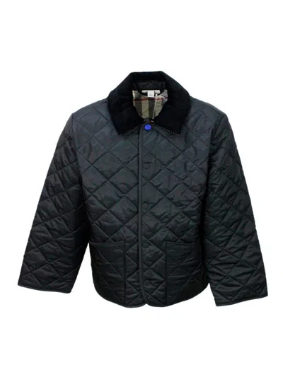 Burberry Jacket In Blue