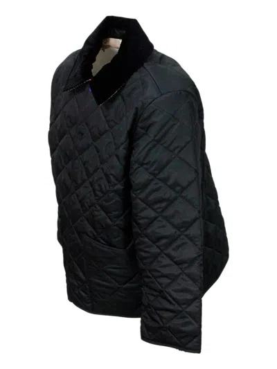 Burberry Jacket In Blue