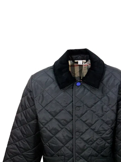 Burberry Jacket In Blue