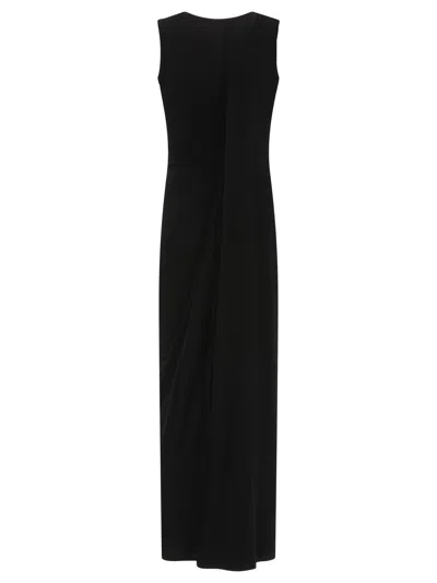 Balenciaga Women Ribbed Jersey Sleeveless Dress