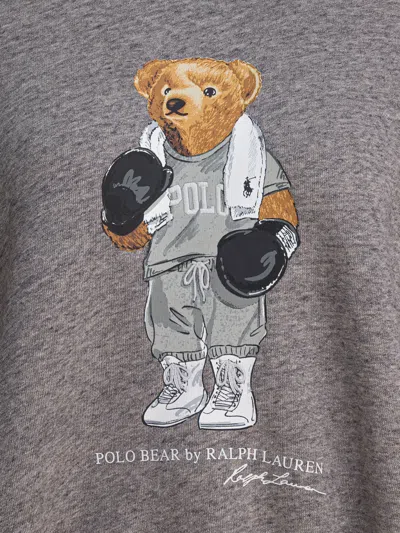 Polo Ralph Lauren Lspohood M2-long Sleeve-knit Sweatshirts Grey In Gray