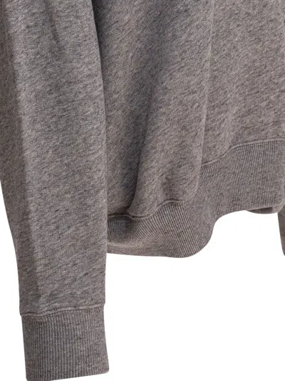 Polo Ralph Lauren Lspohood M2-long Sleeve-knit Sweatshirts Grey In Gray