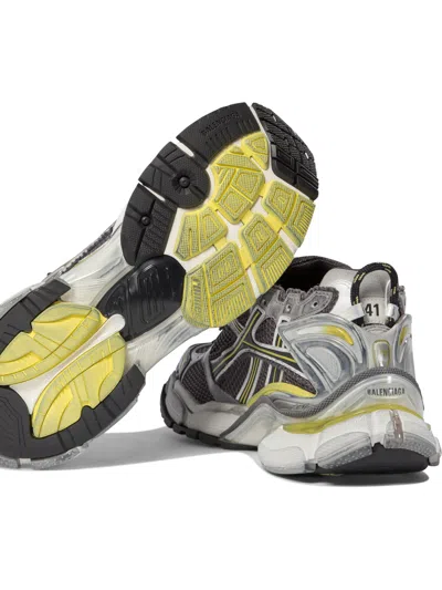 Balenciaga Runner Mesh And Faux Leather Sneakers