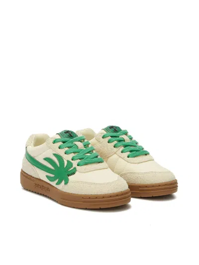 Palm Angels Palm Beach University Nylon Beige - Gree In Neutral