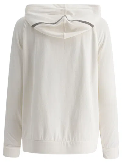 Brunello Cucinelli Sweatshirts White