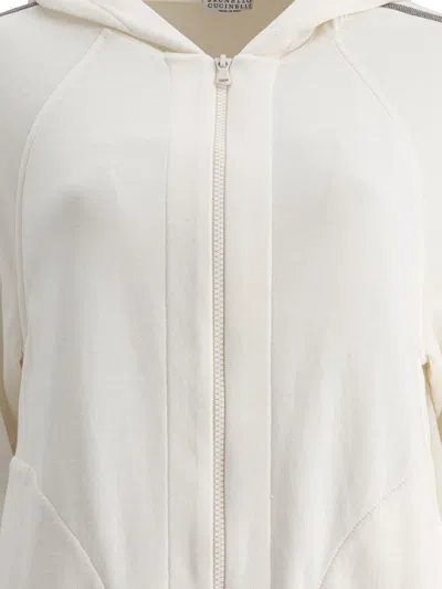 Brunello Cucinelli Sweatshirts White