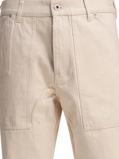 Alex Mill Painter Denim Trousers In Neutral