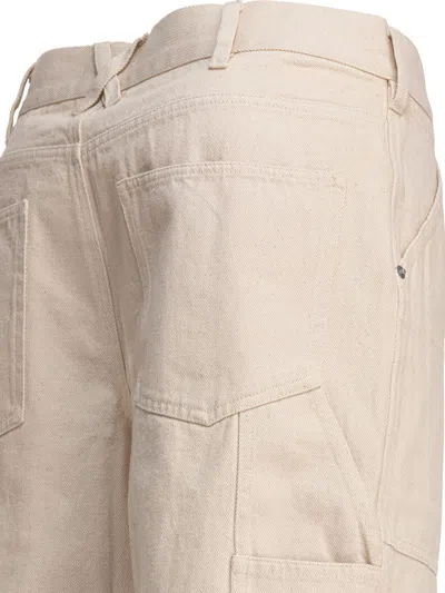 Alex Mill Painter Denim Trousers In Neutral