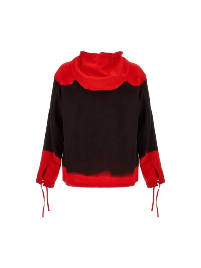 Ferragamo Hooded Blouse Fell Off Shirt And Blouse Multicolor