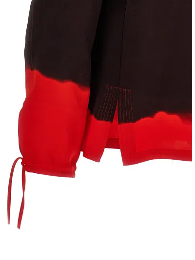 Ferragamo Hooded Blouse Fell Off Shirt And Blouse Multicolor