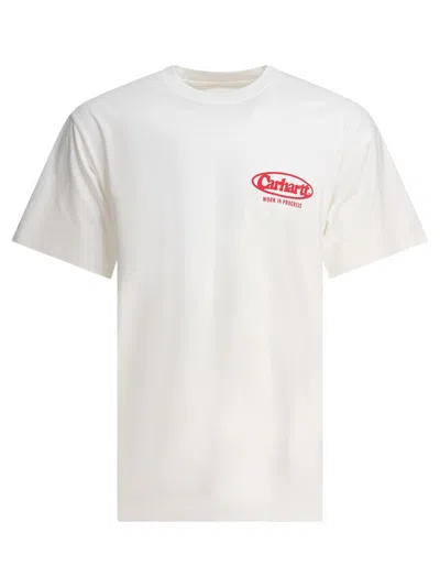 Carhartt Cotton Crew Neck T-shirt With Graphic Print