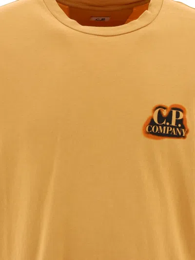 C.p. Company C.p.company T-shirt With Logo And Print