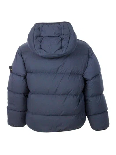 Stone Island Jacket In Blue