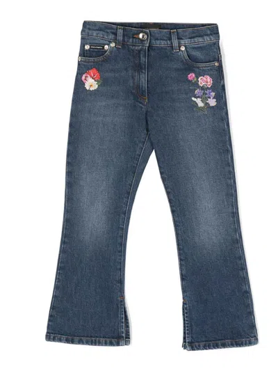 Dolce & Gabbana Jr Jeans Boot-cut - Azul In Blue