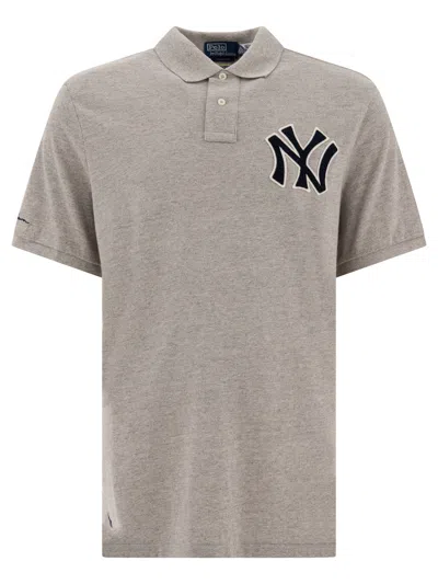 Polo Ralph Lauren "yankees" Polo Shirt With Polo Collar