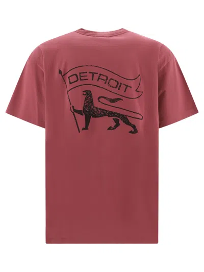 Carhartt Red Stamp T-shirt In Pink