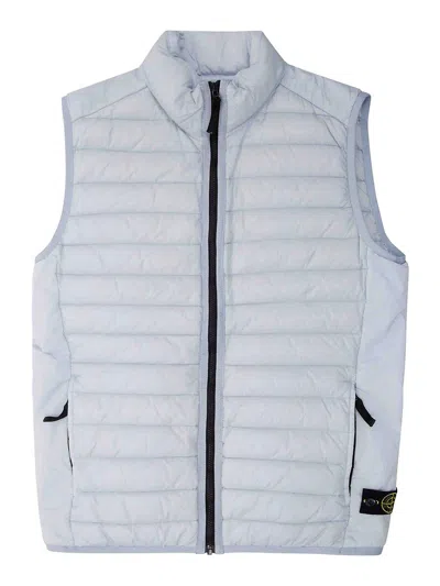 Stone Island Waistcoat  Junior Kids Color Gnawed Blue In Gray