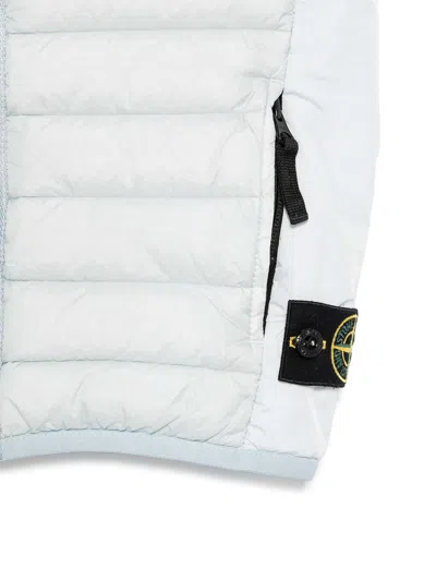 Stone Island Waistcoat  Junior Kids Color Gnawed Blue In Gray