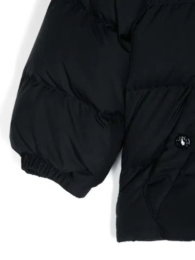 Moncler Blue Amir Down Jacket In Black