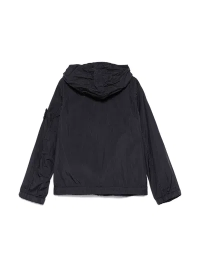 Stone Island Compass-badge Jacket In Black