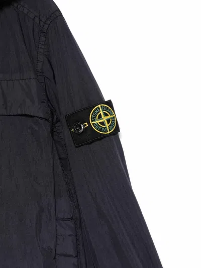 Stone Island Compass-badge Jacket In Black