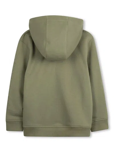 Givenchy 4g-motif Hoodie In Green