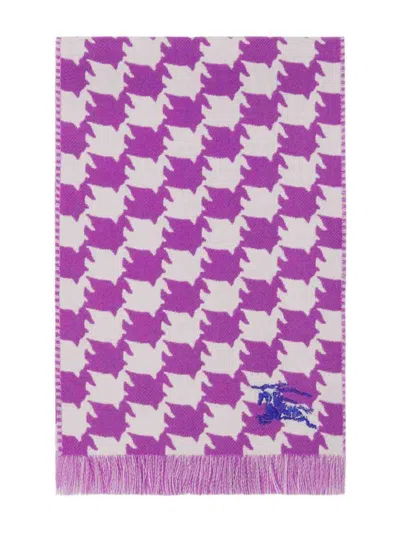 Burberry Bufanda - Rosado In Purple