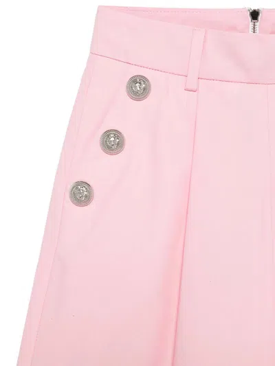Balmain Pantalón Casual - Rosado In Pink