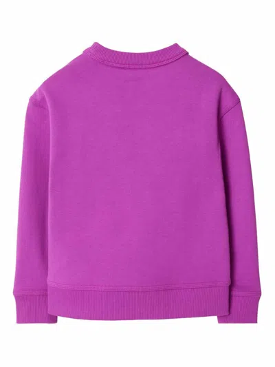 Burberry Kg5 Mathew Ekd Sweater In Purple
